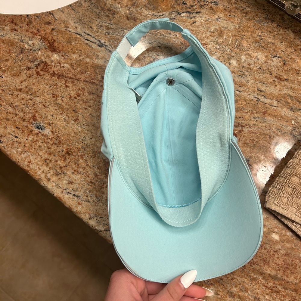 Icing Blue Lululemon Fast and Free women’s run hat - Picture 7 of 7